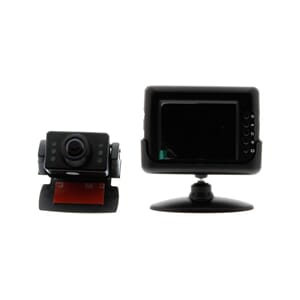 Ryggekamerasett, trådløst kamera + 3,5" skjerm