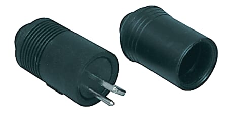 DIN 2-pin høyttalerplugg for lodding, 2-pk