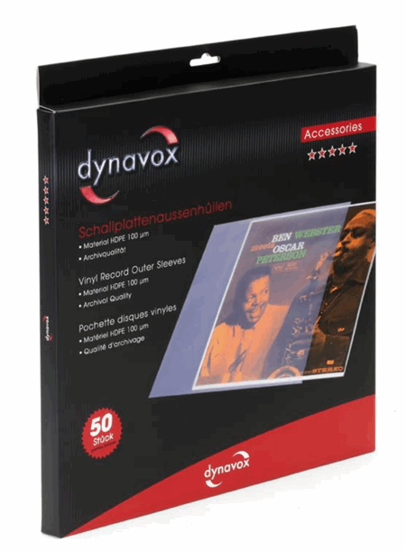 Dynavox LP Sleeves, 50stk