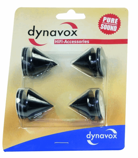 Dynavox noisekiller dempeføtter, 4 pk.