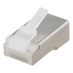 RJ45 plugg for Cat6, FTP (shielded) 20pk.