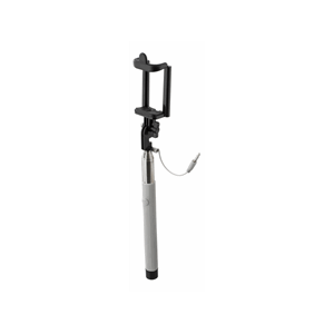 STREETZ wired selfiestick with shutter, iOS/Android