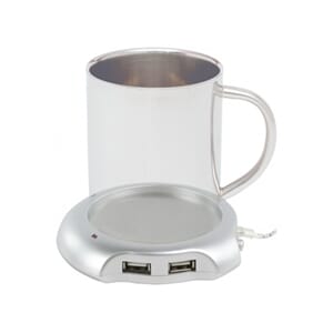 basicXL USB cup warmer + hub