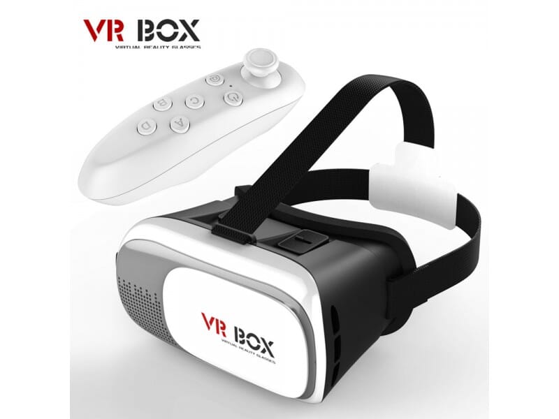 Con qué frecuencia Juntar formato 3D VR Box Virtual Reality Glasses - Satbutikken.no