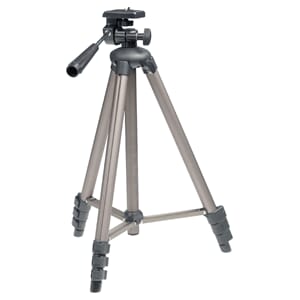 Kamera/Video Stativ Panorering og Tilting 130 cm Sort/Sølv