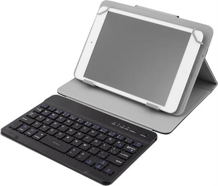 Deksel med avtagbart tastatur for nettbrett