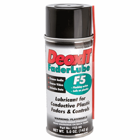 DeoxIT F5 - kontakt/rengjøringsspray, 182ml