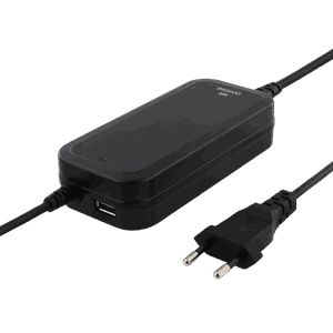 DELTACO 90W Laptop charger, 6 adapters