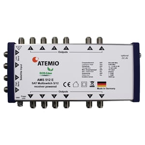 ATEMIO AMS512E Multischalter ECO-Line 5/12