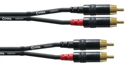Cordial/neutrik Premium RCA kabel, 1,5m